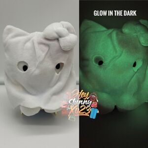 Sanrio Hello Kitty Ghost Halloween GITD 6" Plush